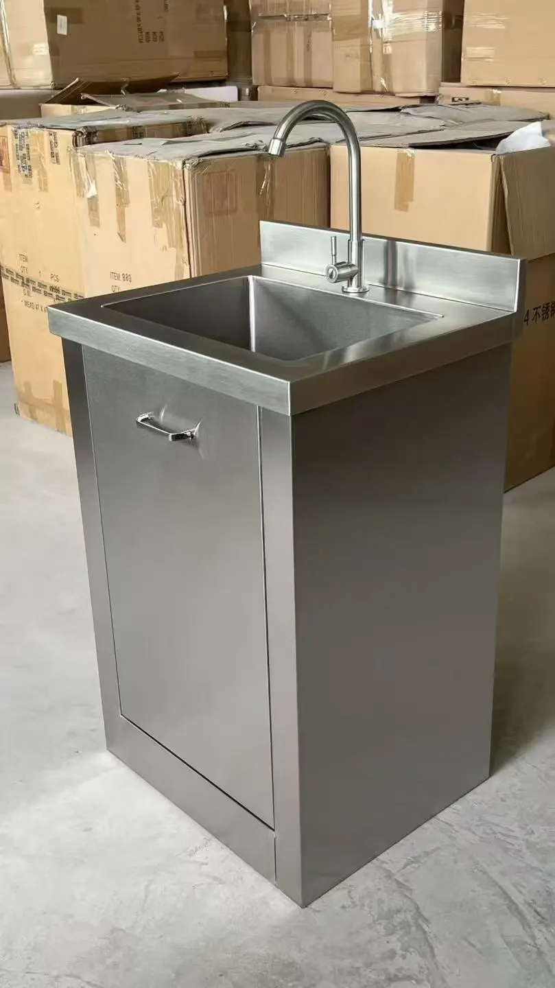 Stainless steel sanitary ware packing and finished product display