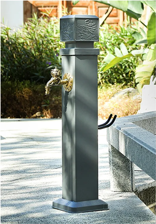 A stainless steel outdoor series designed for commercial bathroom, hospitality and public sanitary projects.