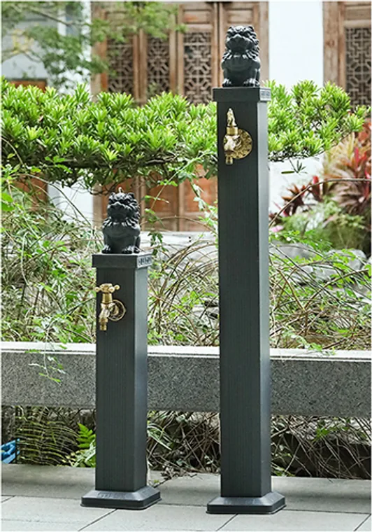 A stainless steel outdoor series designed for commercial bathroom, hospitality and public sanitary projects.
