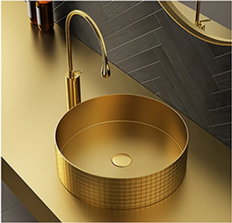 Stainless Steel Countertop Basin for Hotels, Villas and Commercial Washrooms - stainless steel sanitary ware guide