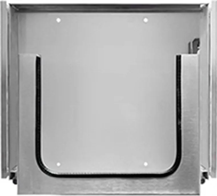 A stainless steel prison hardware mirror cabinet designed for commercial bathroom, hospitality and public sanitary projects.