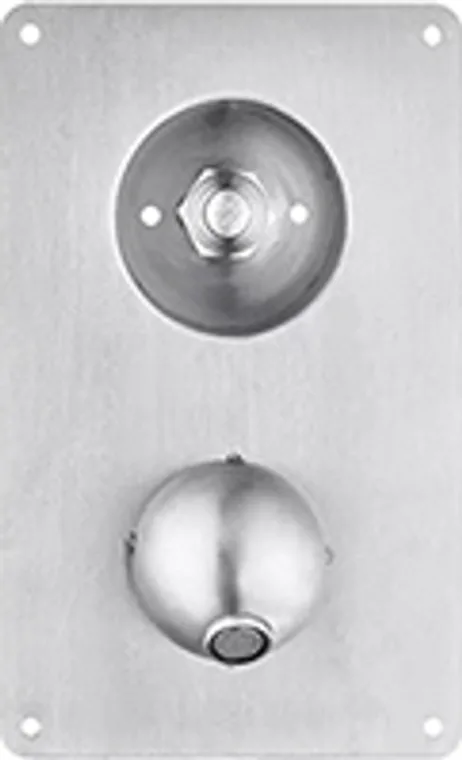 A stainless steel prison hardware designed for commercial bathroom, hospitality and public sanitary projects.